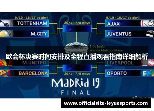 欧会杯决赛时间安排及全程直播观看指南详细解析